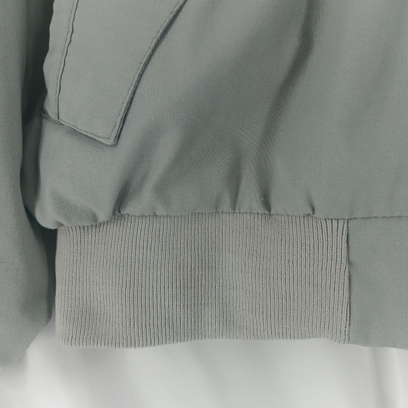 Vintage King Louie Pro Fit Bomber Jacket Men’s XL Gray Plaid Lined Western USA - Picture 6 of 11